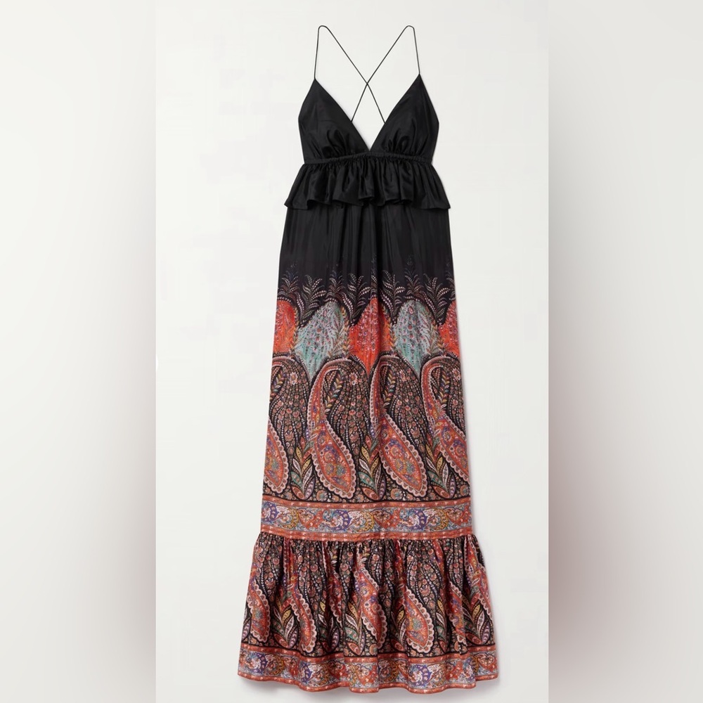 Zimmerman Rhiannon Ruffle Maxi Dress